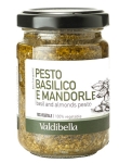Bio Basilikum Pesto mit Mandeln, 140g